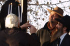 With Santa Fe Watching, Holocaust Survivor Lights Towering Chanukah Menorah With Santa Fe Watching, Holocaust Survivor Lights Towering Chanukah Menorah